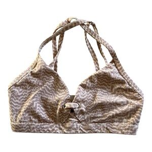 VARLEY Women’s Adjustable Clasp Sports Bra Size Small - Strappy & Cute Front